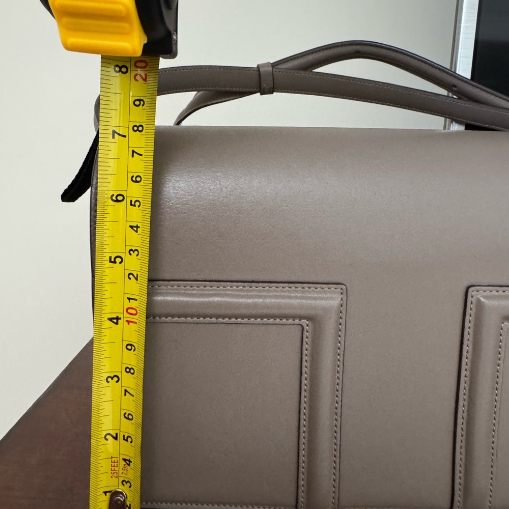 Toteme “T” Leather Shoulder Bag - Picture 9 of 10